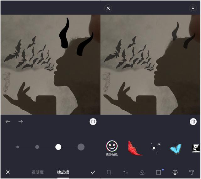 实用教程｜教你修出ins抖音最火的恶魔缠身照