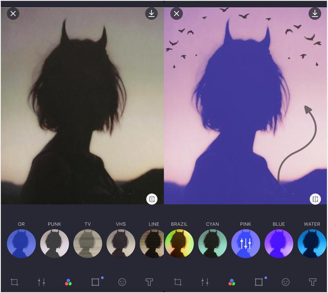 实用教程｜教你修出ins抖音最火的恶魔缠身照