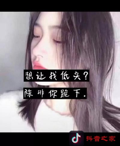 抖音最火的霸气句子语录