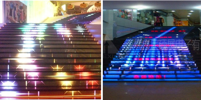 康硕展楼梯LED显示屏