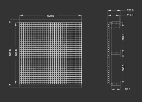 康硕展楼梯LED显示屏结构图纸