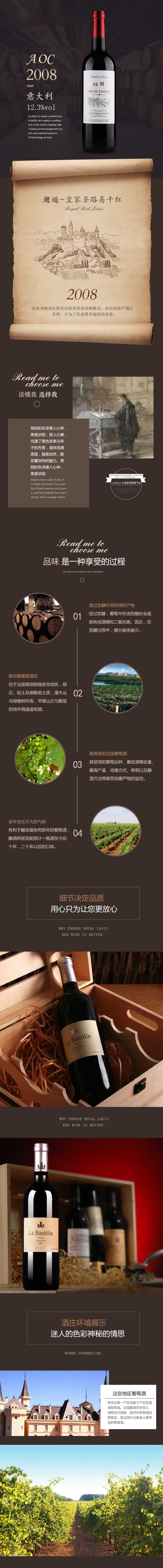 意大利干红葡萄酒洋酒描述