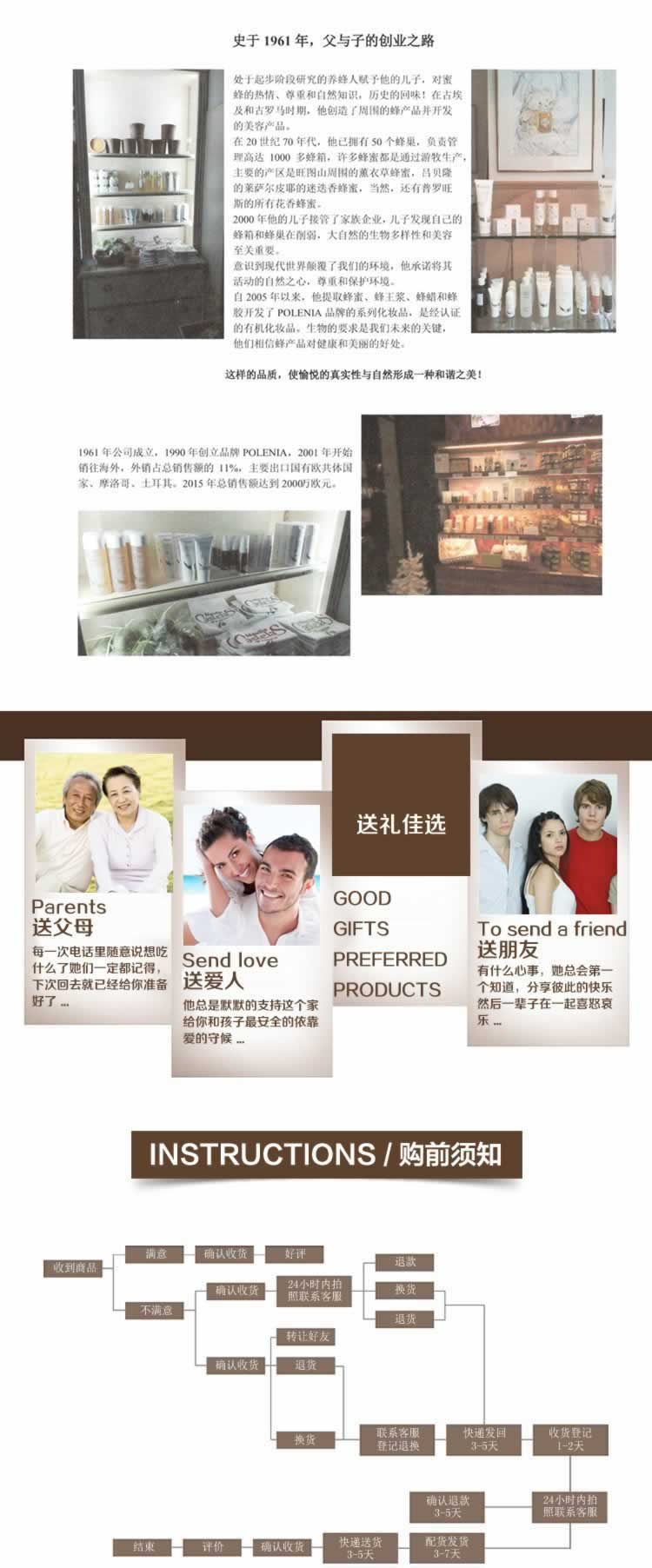 法国蜂蜜洗发素护发素详情