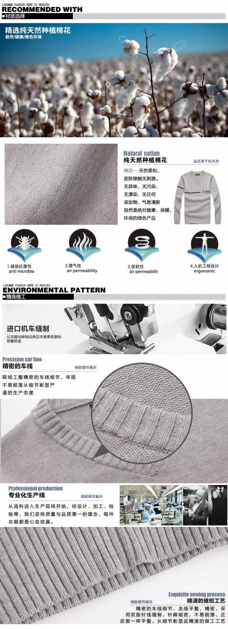 纯棉针织衫产品描述